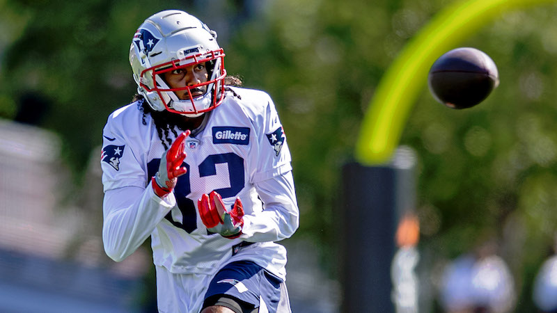 Patriots wide receiver Maurice Harris