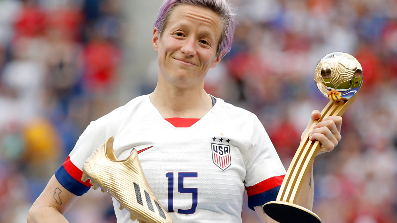 United States forward Megan Rapinoe