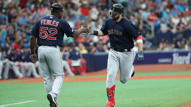 Boston Red Sox First Baseman Mitch Moreland