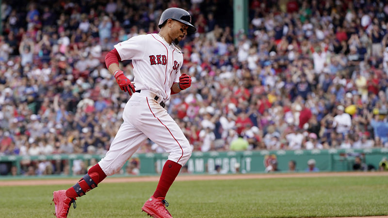 Boston Red Sox outfielder Mookie Betts