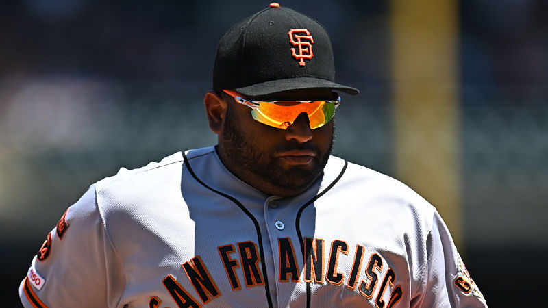 San Francisco Giants infielder Pablo Sandoval