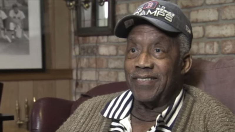Former Boston Red Sox Hall of Famer Pumpsie Green