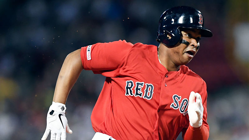 Boston Red Sox third baseman Rafael Devers