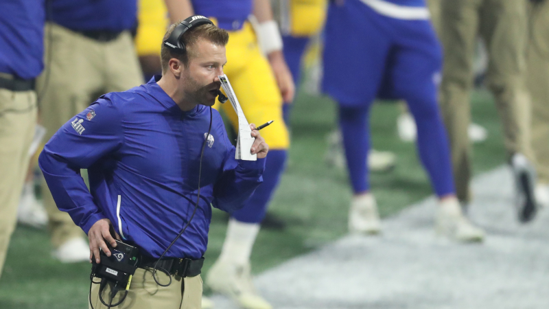 Los Angeles Rams coach Sean McVay