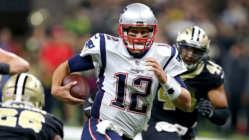 New England Patriots quarterback Tom Brady