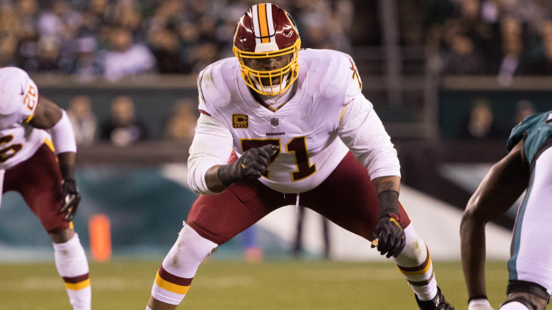 Washington Redskins offensive tackle Trent Williams