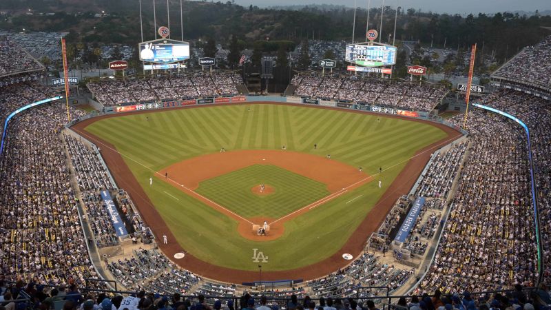 Generic view of Dodger Stadium