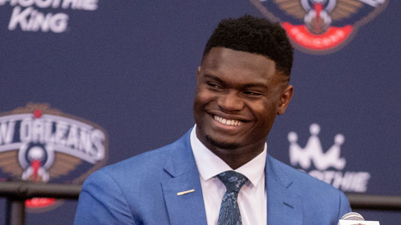 New Orleans Pelicans forward Zion Williamson