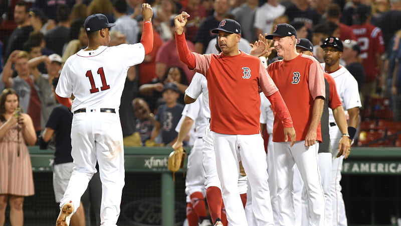 Boston Red Sox manager Alex Cora