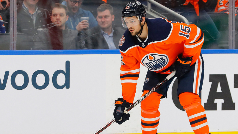 Oilers defenseman Alex Petrovic