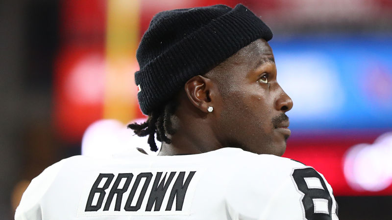 Oakland Raiders wide receiver Antonio Brown