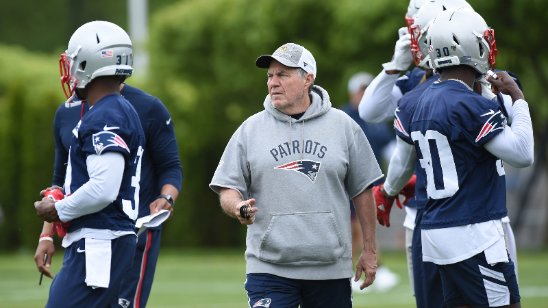New England Patriots head coach Bill Belichick