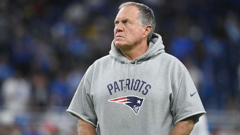 Patriots head coach Bill Belichick