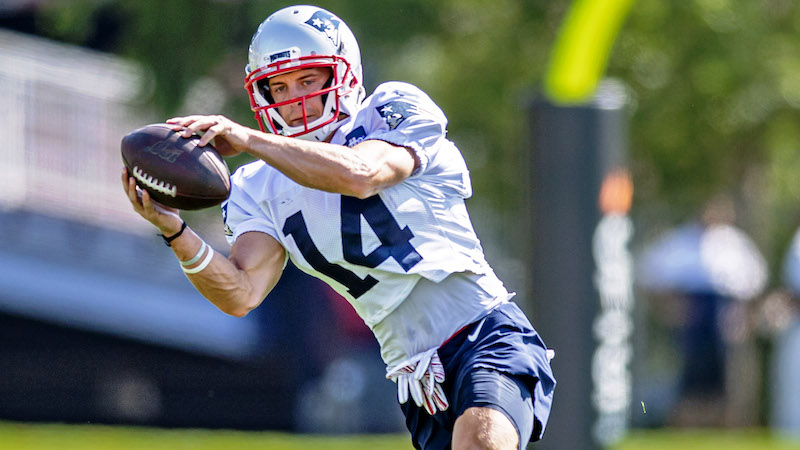 Patriots wide receiver Braxton Berrios