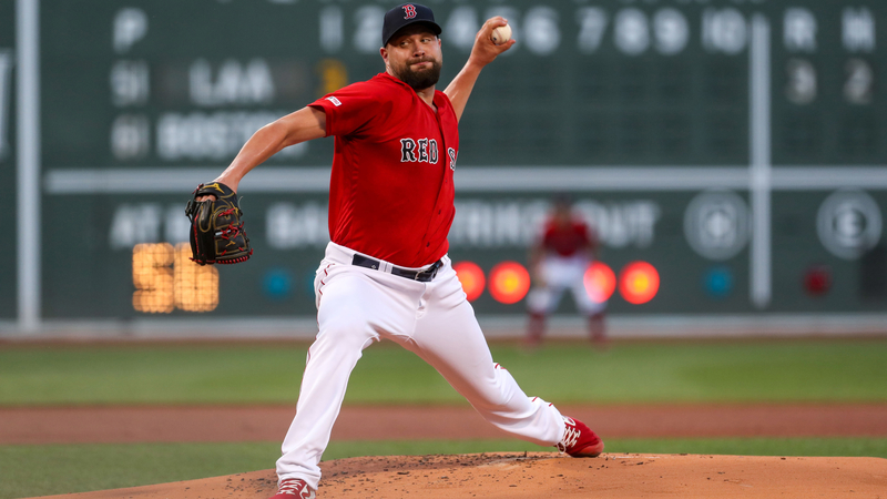 Boston Red Sox Pitcher Brian Johnson