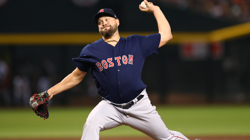 Boston Red Sox Pitcher Brian Johnson