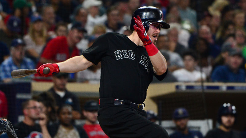 Boston Red Sox second baseman Brock Holt