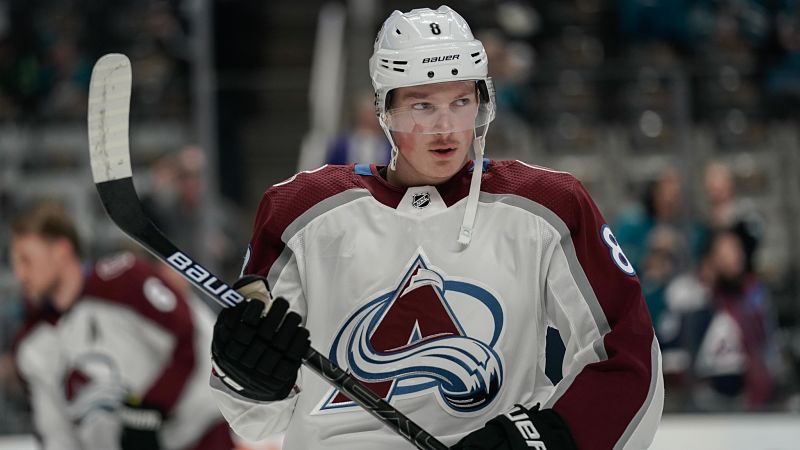 Colorado Avalanche defenseman Cale Makar