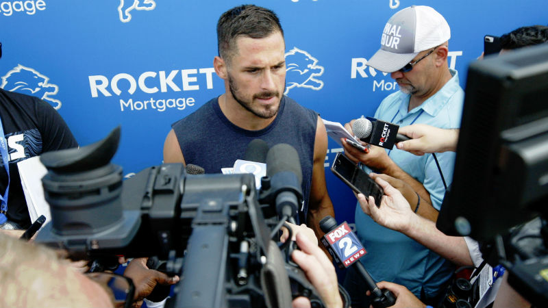 Detroit Lions wide receiver Danny Amendola