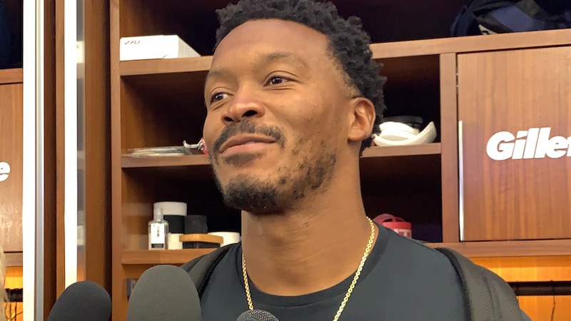 Patriots wide receiver Demaryius Thomas