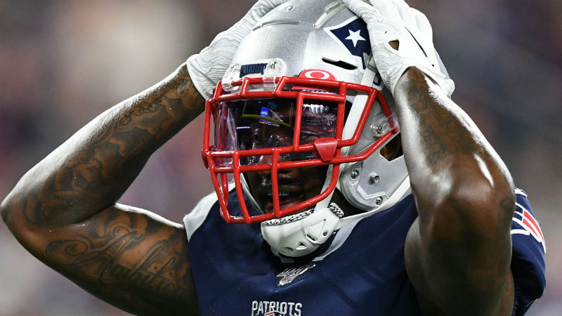 New England Patriots defensive back Duke Dawson