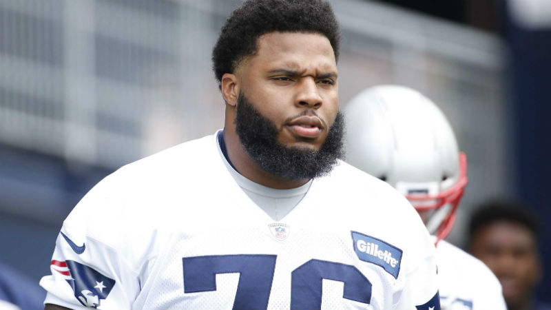 New England Patriots tackle Isaiah Wynn