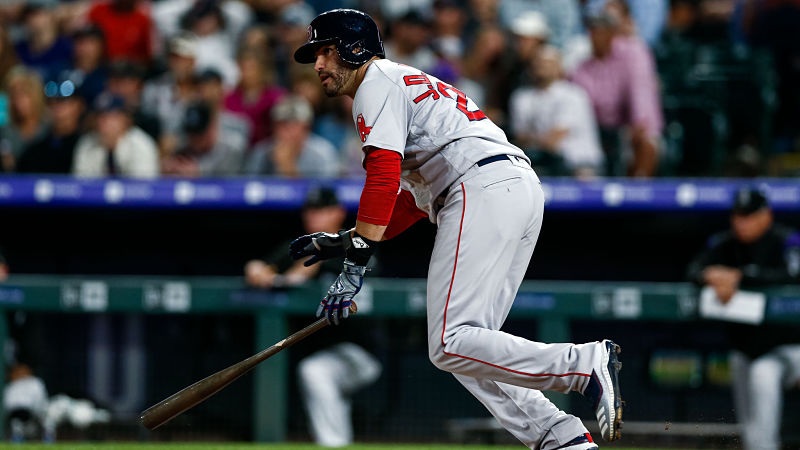 Boston Red Sox outfielder J.D. Martinez