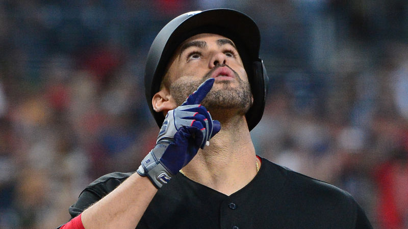 Boston Red Sox right fielder J.D. Martinez