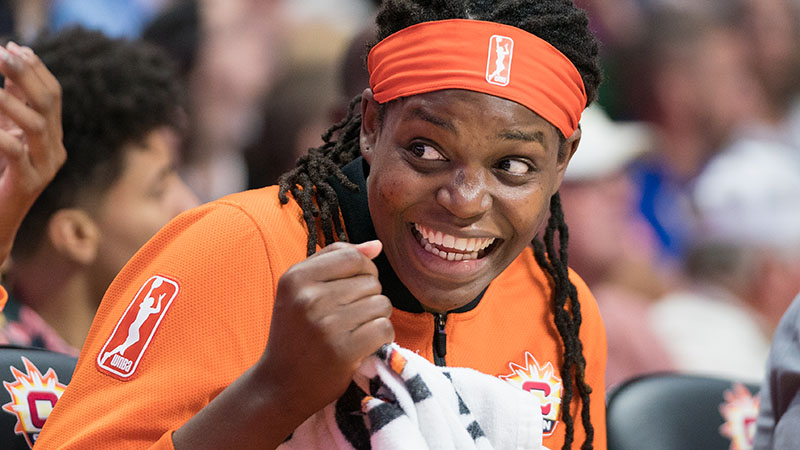 CT Sun center Jonquel Jones