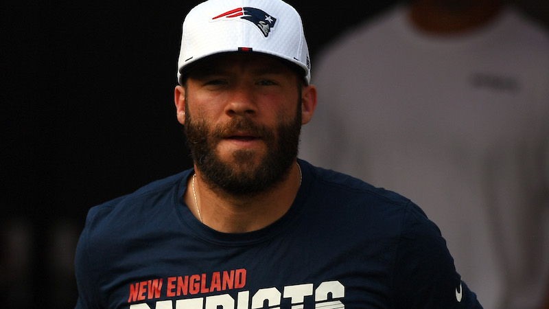 Patriots wide receiver Julian Edelman