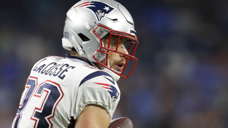 New England Patriots tight end Matt LaCosse