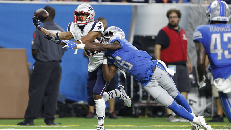 Patriots wide receiver Maurice Harris