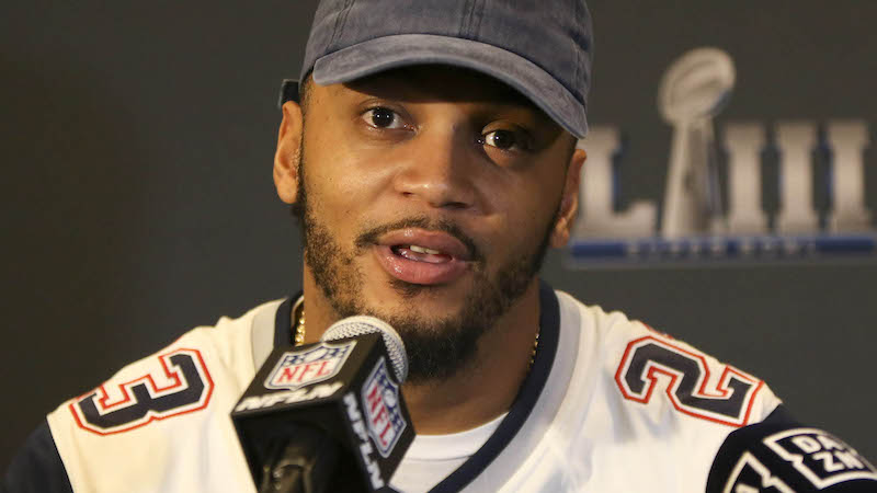 Patriots safety Patrick Chung
