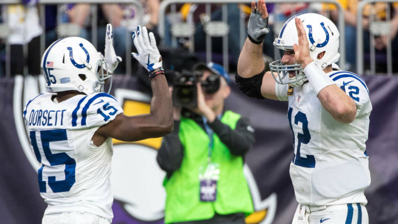 Indianapolis Colts wide receiver Phillip Dorsett
