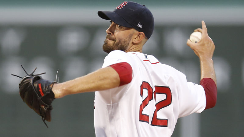 Boston Red Sox pitcher Rick Porcello