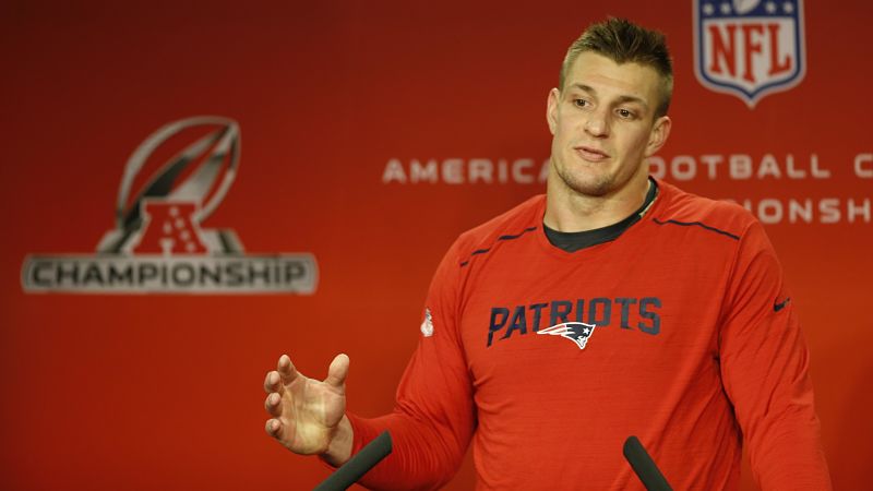 Former New England Patriots tight end Rob Gronkowski