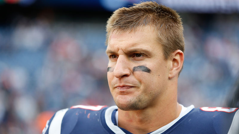 Former New England Patriots tight end Rob Gronkowski