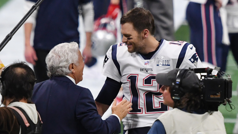 Robert Kraft, Tom Brady