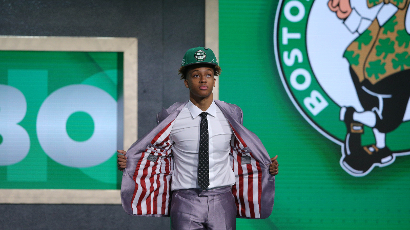 Boston Celtics guard Romeo Langford