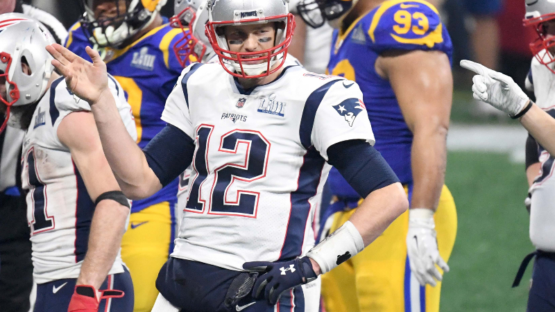 New England Patriots quarterback Tom Brady