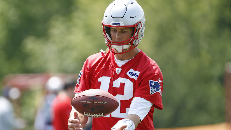 Patriots quarterback Tom Brady