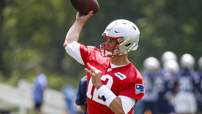 Patriots quarterback Tom Brady