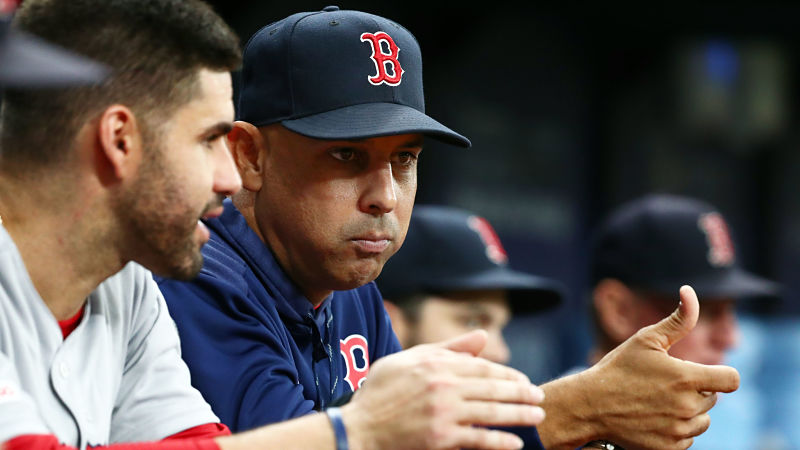 Former Boston Red Sox manager Alex Cora