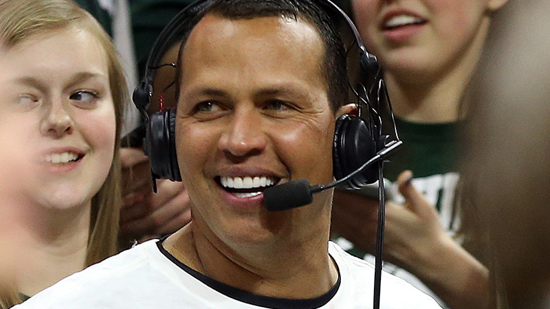 ESPN analyst Alex Rodriguez