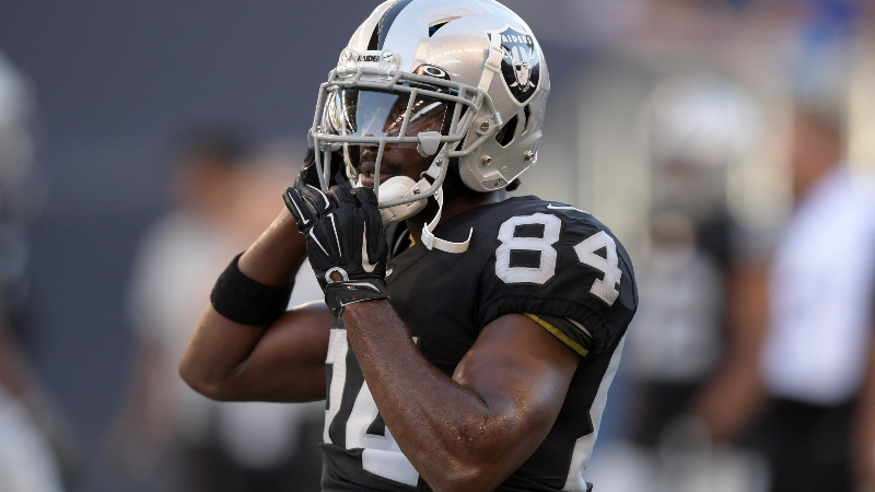 New England Patriots wide receiver Antonio Brown