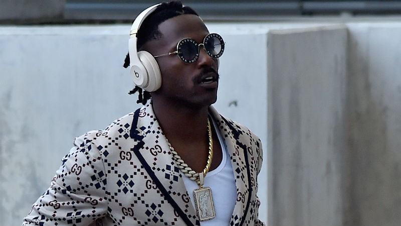 Former New England Patriots wide receiver Antonio Brown
