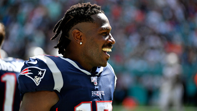 NFL Free Agent wide receiver Antonio Brown
