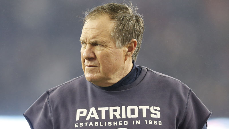 New England Patriots head coach Bill Belichick