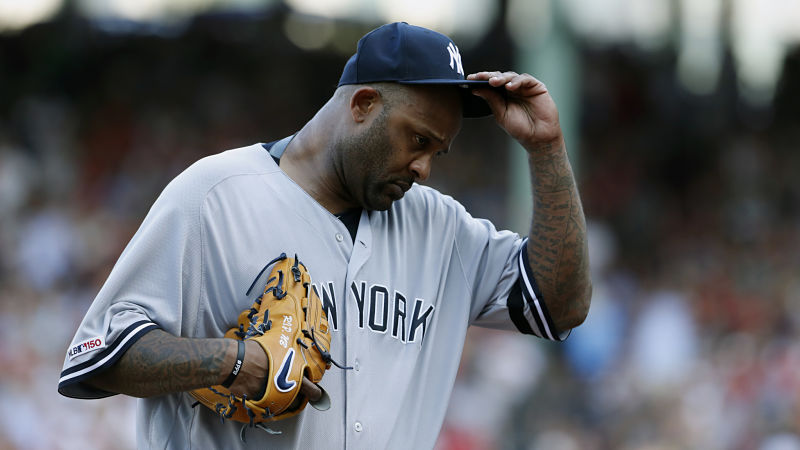 New York Yankees starting pitcher CC Sabathia