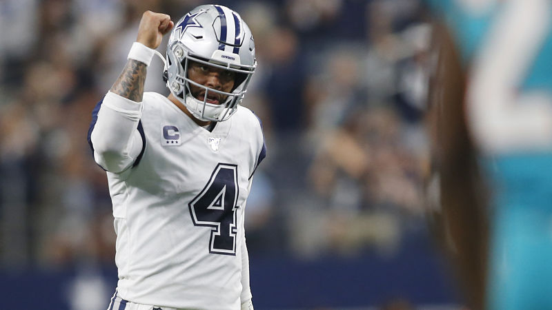 Dallas Cowboys quarterback Dak Prescott